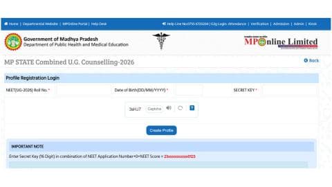 MP NEET PG Counselling 2026: Registration, Choice Filling and Seat Allotment Process