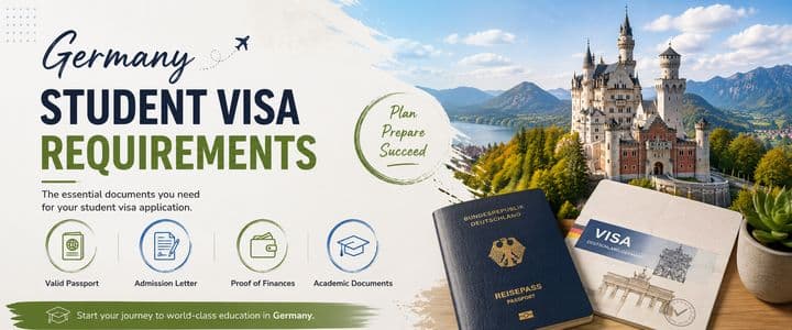 Germany Student Visa Requirements: Eligibility, Documents, Financial Proof and Complete Checklist