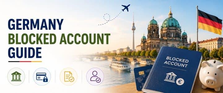 Germany Blocked Account Guide: Amount, Monthly Withdrawal, Providers and Visa Rules