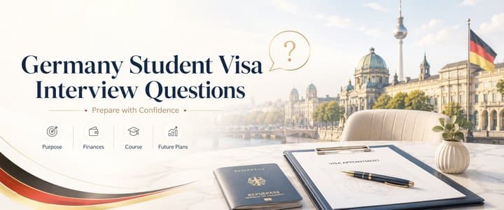 Germany Student Visa Interview Questions: Common Questions, Sample Answers and Preparation Tips
