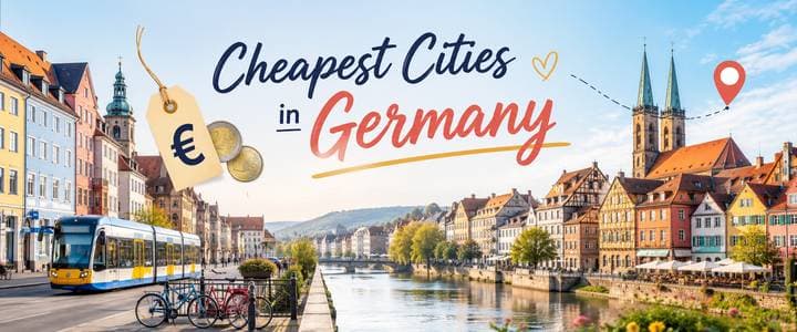 Cheapest Cities in Germany for International Students