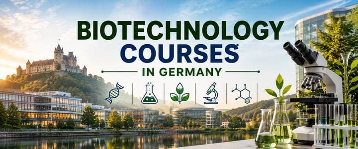 Biotechnology Courses in Germany for International Students