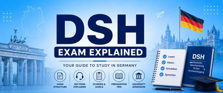 DSH Exam Explained: Levels, Format, Eligibility, Fees, Preparation, and University Admission