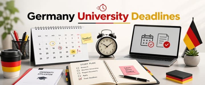 Germany University Deadlines: Summer and Winter Intake Application Dates