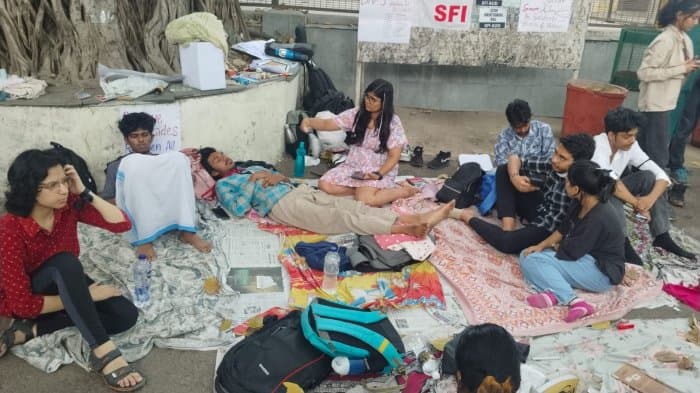 Ambedkar University Delhi Suspends 10 Students After Protest Turns Violent