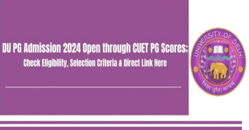 Admission.uod.ac.in registration deadline for DU PG Admission 2024 is tomorrow; costs