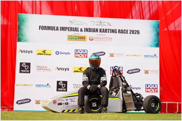 Galgotias University Hosts Formula Imperial and Indian Karting Race 2026 With 40 Teams