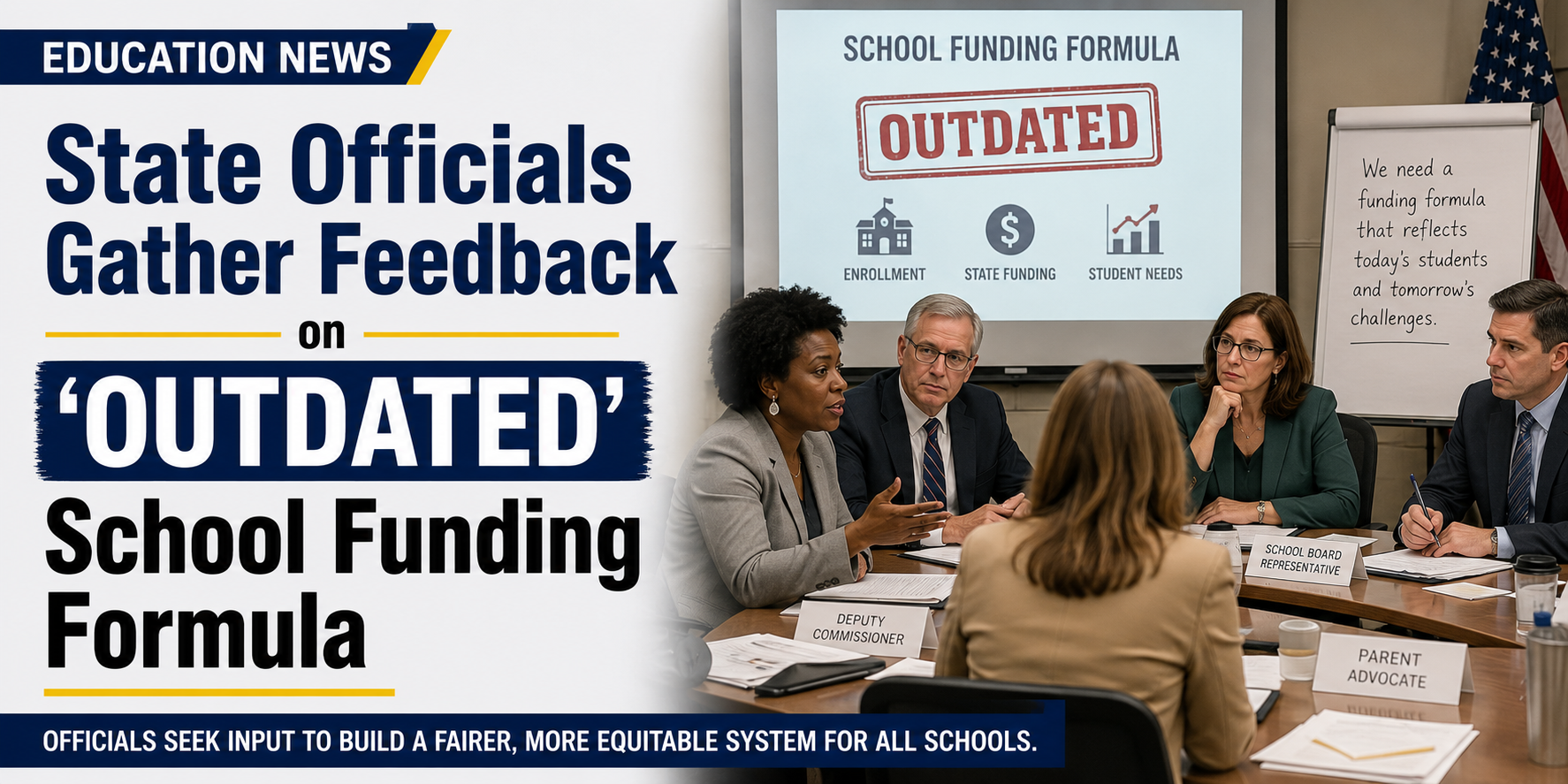 State Officials Gather Feedback on ‘Outdated’ School Funding Formula
