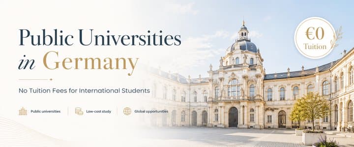Public Universities in Germany with No Tuition Fees for International Students