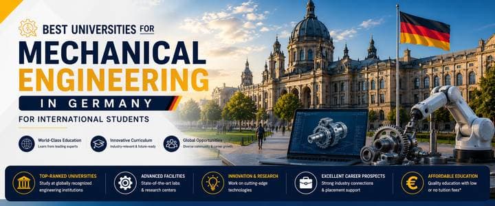 Best Universities for Mechanical Engineering in Germany for International Students