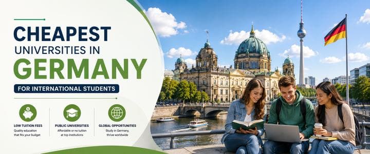 Cheapest Universities in Germany for International Students