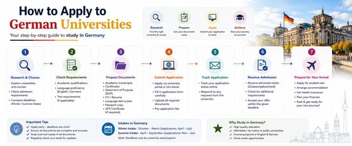 How to Apply to German Universities: Complete Step-by-Step Guide for International Students
