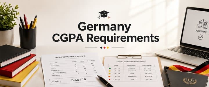 Germany CGPA Requirements: Minimum GPA for Bachelor’s, Master’s, and Top Universities