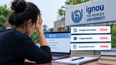 IGNOU Students Flag Pending Assignment Marks and Project Results
