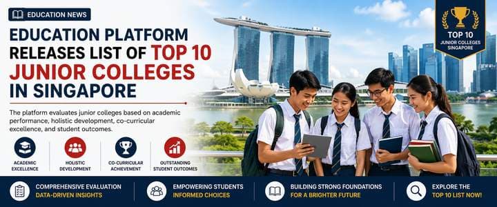 Education Platform Releases List of Top 10 Junior Colleges in Singapore