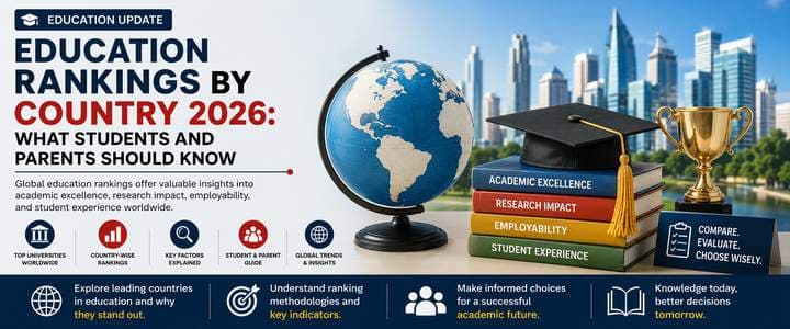 Education Rankings by Country 2026: What Students and Parents Should Know